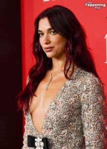 Dua Lipa Goes Braless in a Sexy Dress at the Time100 Gala (77 Photos)