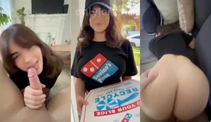 Salarrea Pizza Delivery Girl Sex Tape Video Leaked