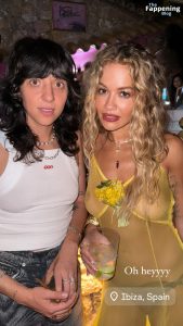 Rita Ora Displays Her Nude Tits in Spain (1 Photo) Rita Ora Displays Her Nude Tits in Spain (1 Photo)