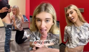 Lexi Rae Blowjob In Changing Room