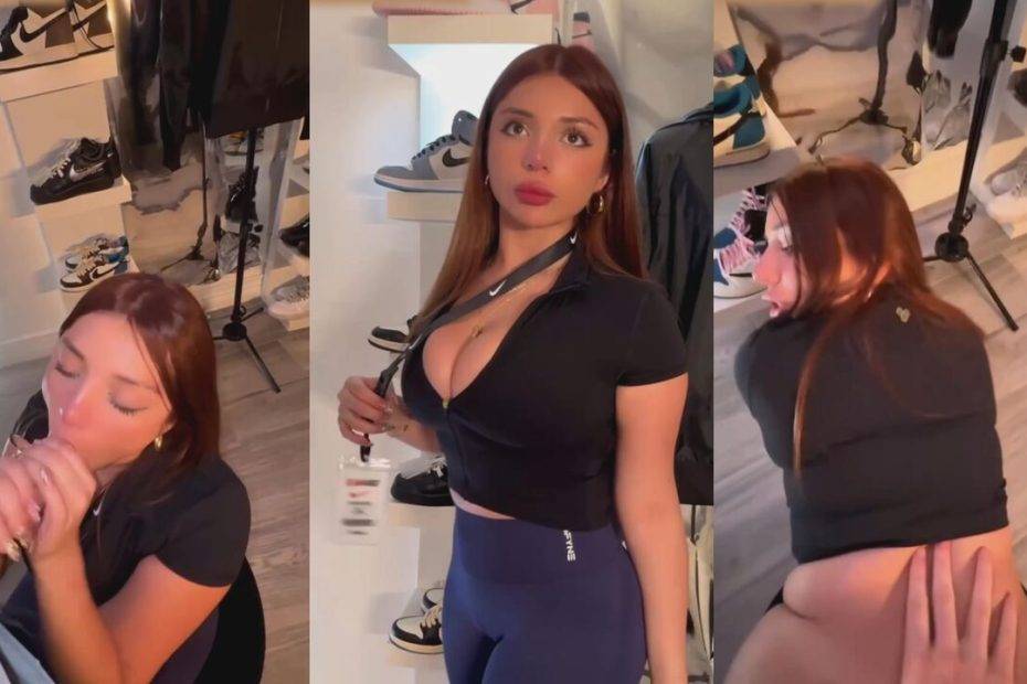 Katiana Kay Shoe Store Clerk Gets Fucked Video Leaked