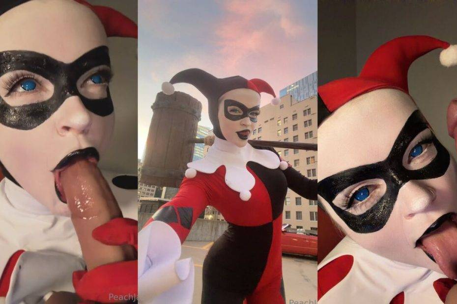 PeachJars Harley Quinn Blowjob Video Leaked