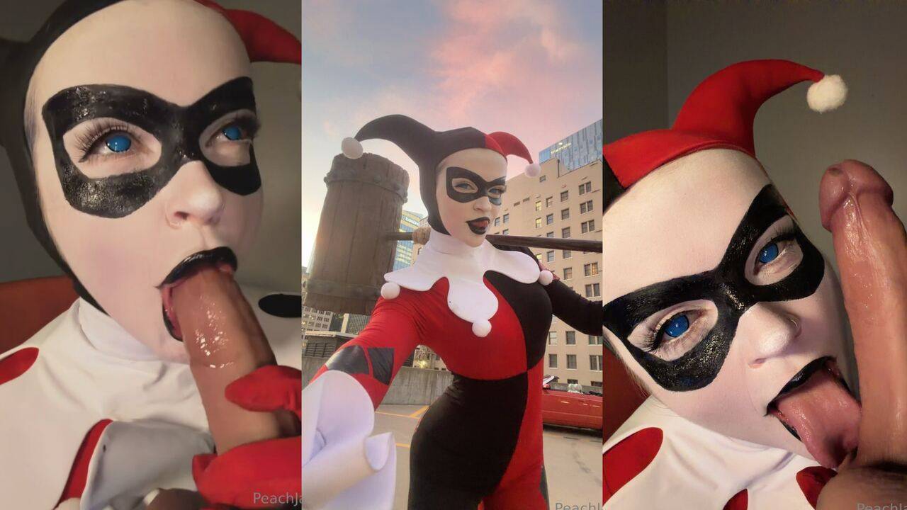PeachJars Harley Quinn Blowjob Video Leaked