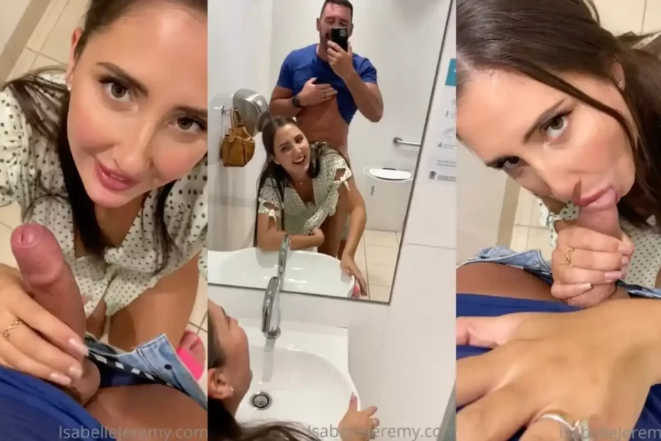Isabelle Eleanore | Sneaky Sex In Public Bathroom