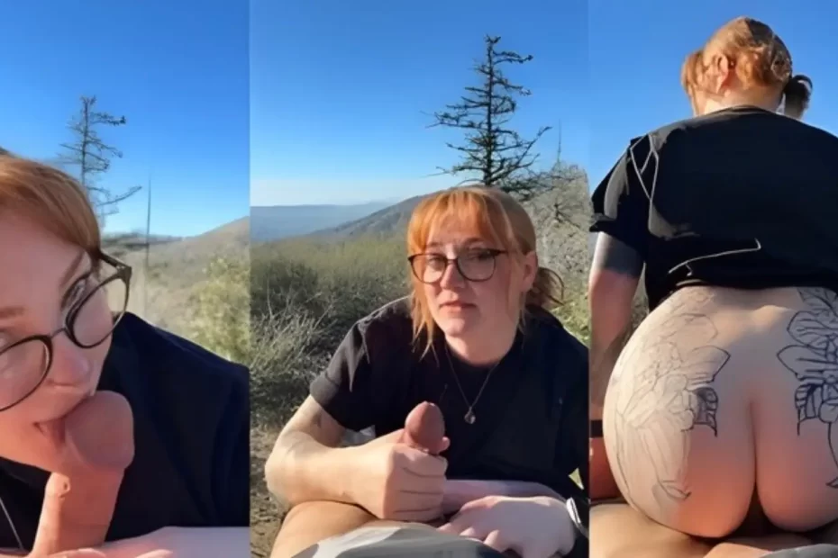 Melty Mochi | Quickie Creampie In The Mountain Sextape