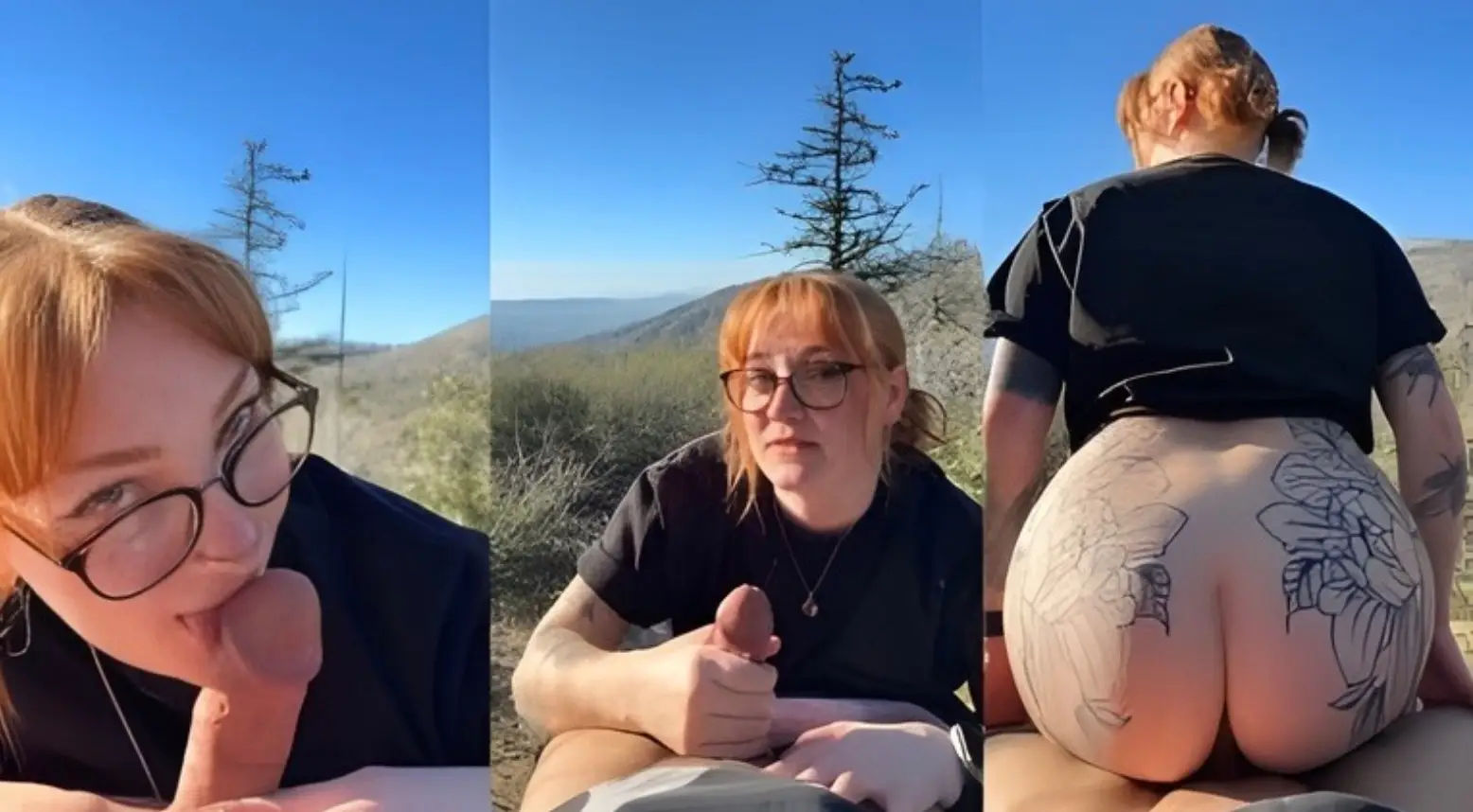 Melty Mochi | Quickie Creampie In The Mountain Sextape