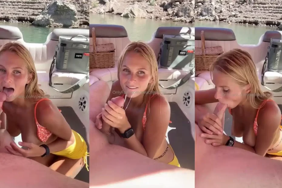 Sucks The Captain’s Dick On A Boat | PeachyPrime