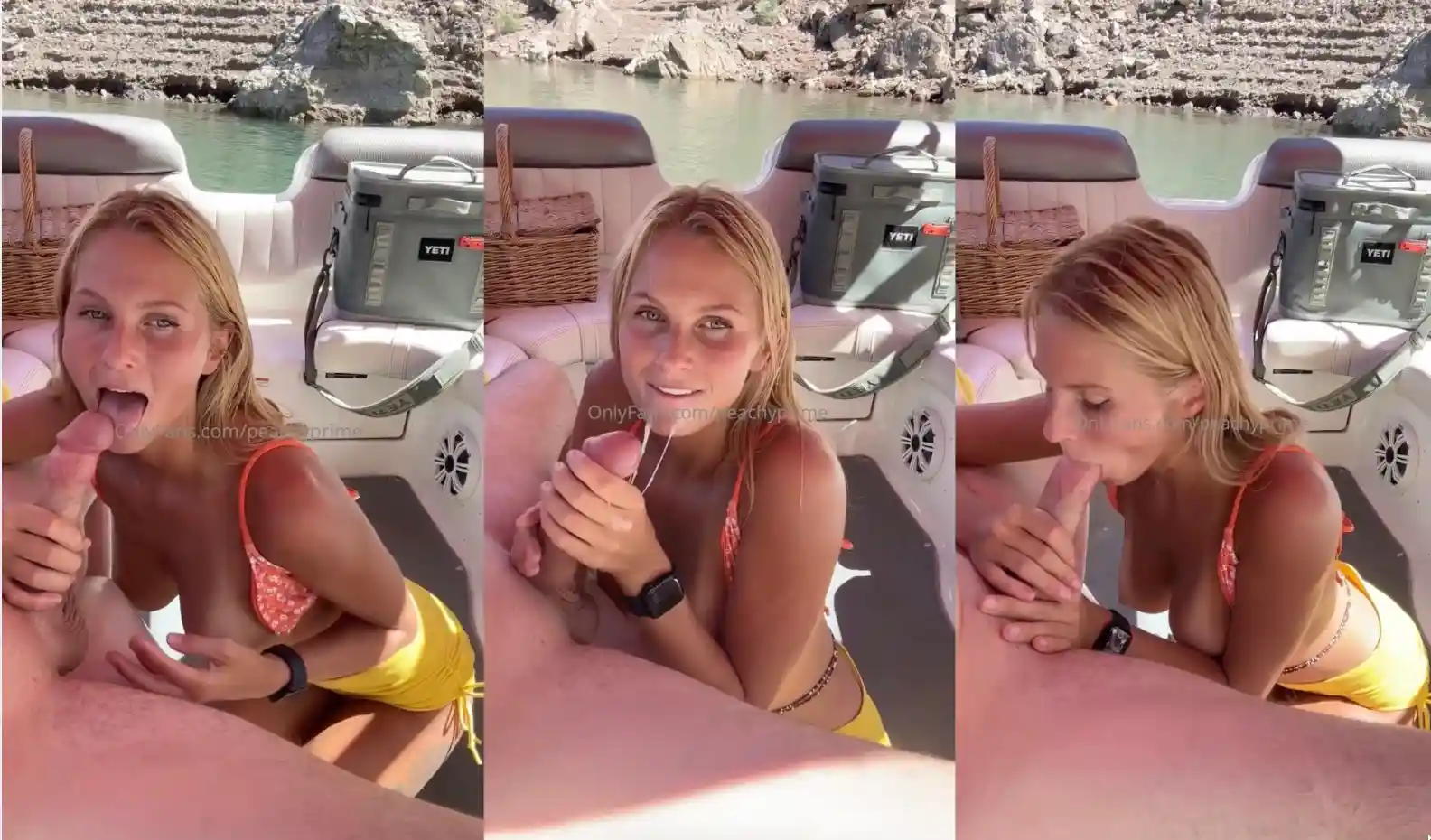 Sucks The Captain’s Dick On A Boat | PeachyPrime