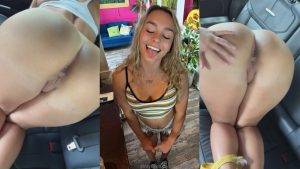 Kirstentoosweet Spreads Ass In Backseat Video Leaked
