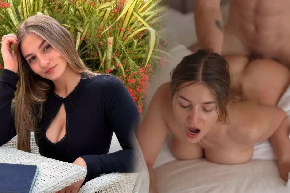 Beautiful Blonde Flirted And Cheated On Her BF with a Stranger Guy On Vacation | JonnalinaProduction