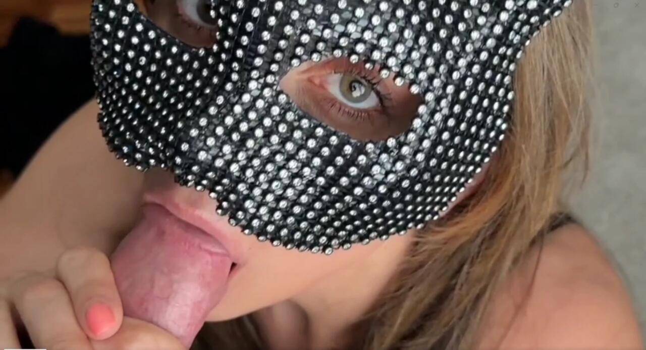Christina Khalil Masked Blowjob Video Leaked
