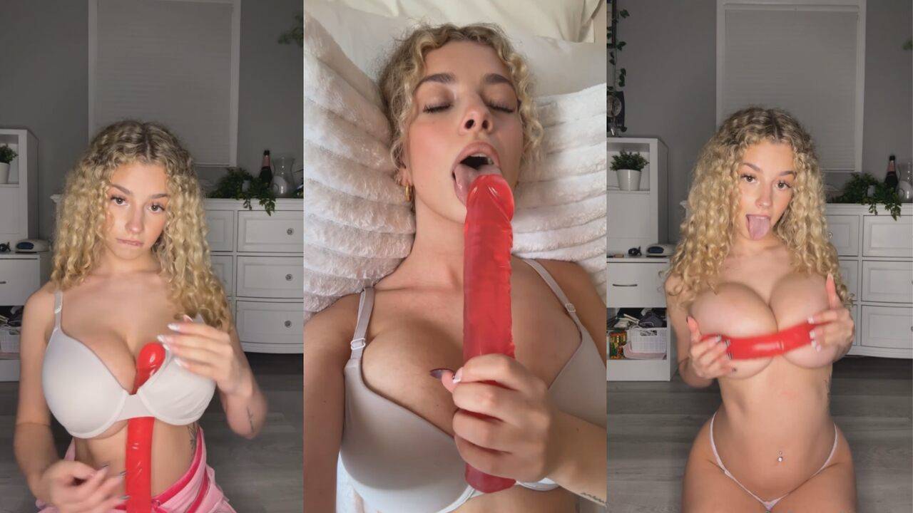 Kira Pregiato Plays With Her Dildo Video Leaked