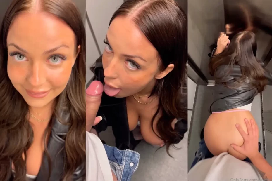 Swedishcouplee Have Sneaky Sex In The Elevator