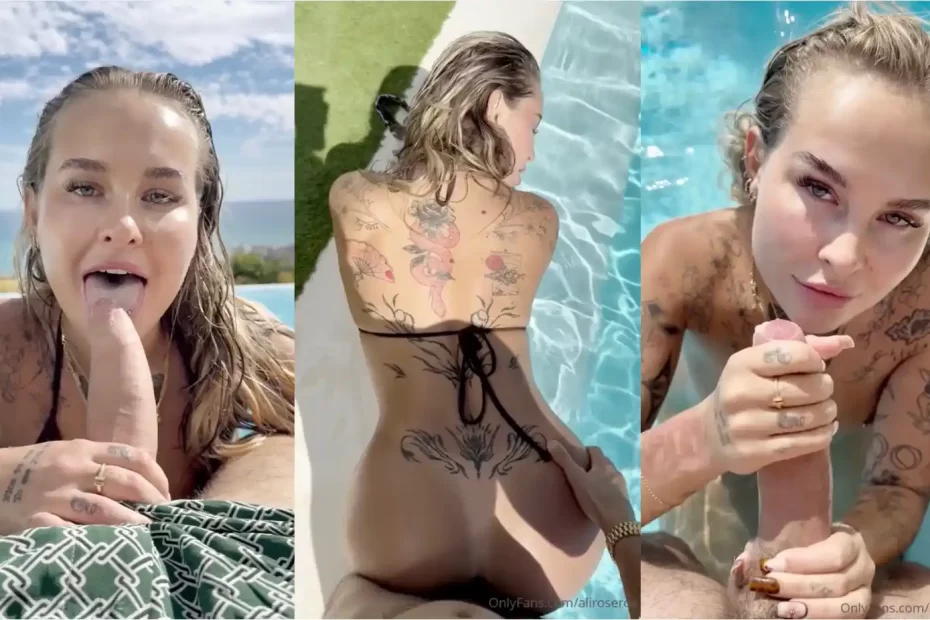 Aliroseroe | BG Backshots By The Pool