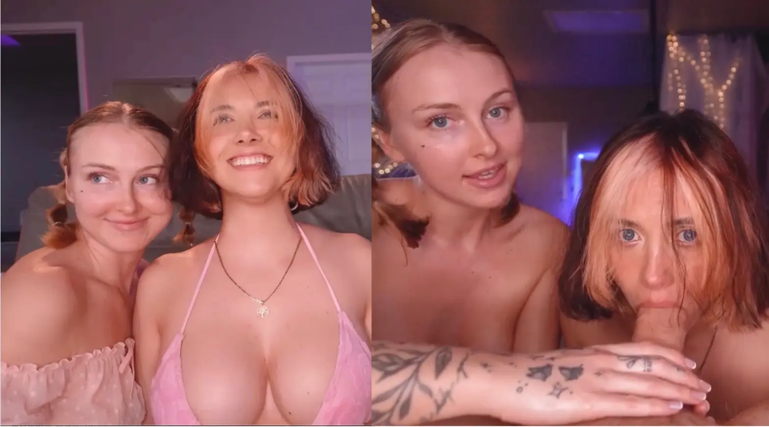 Exotic Beauty Loren War And Ethereal Claire Have Threeway Sex With JackAndJill