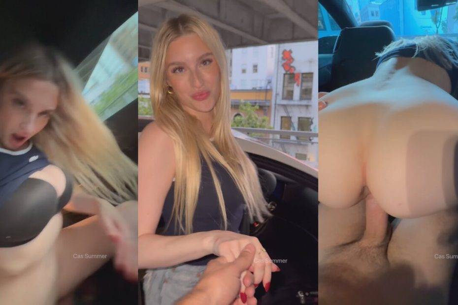 Csblondebombshell Gets Fucked In The Car Video Leaked