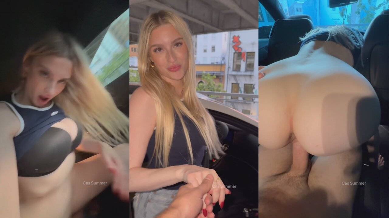 Csblondebombshell Gets Fucked In The Car Video Leaked