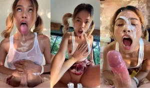 Lilly Lynn Takes A Massive Facial After A Raw Sex