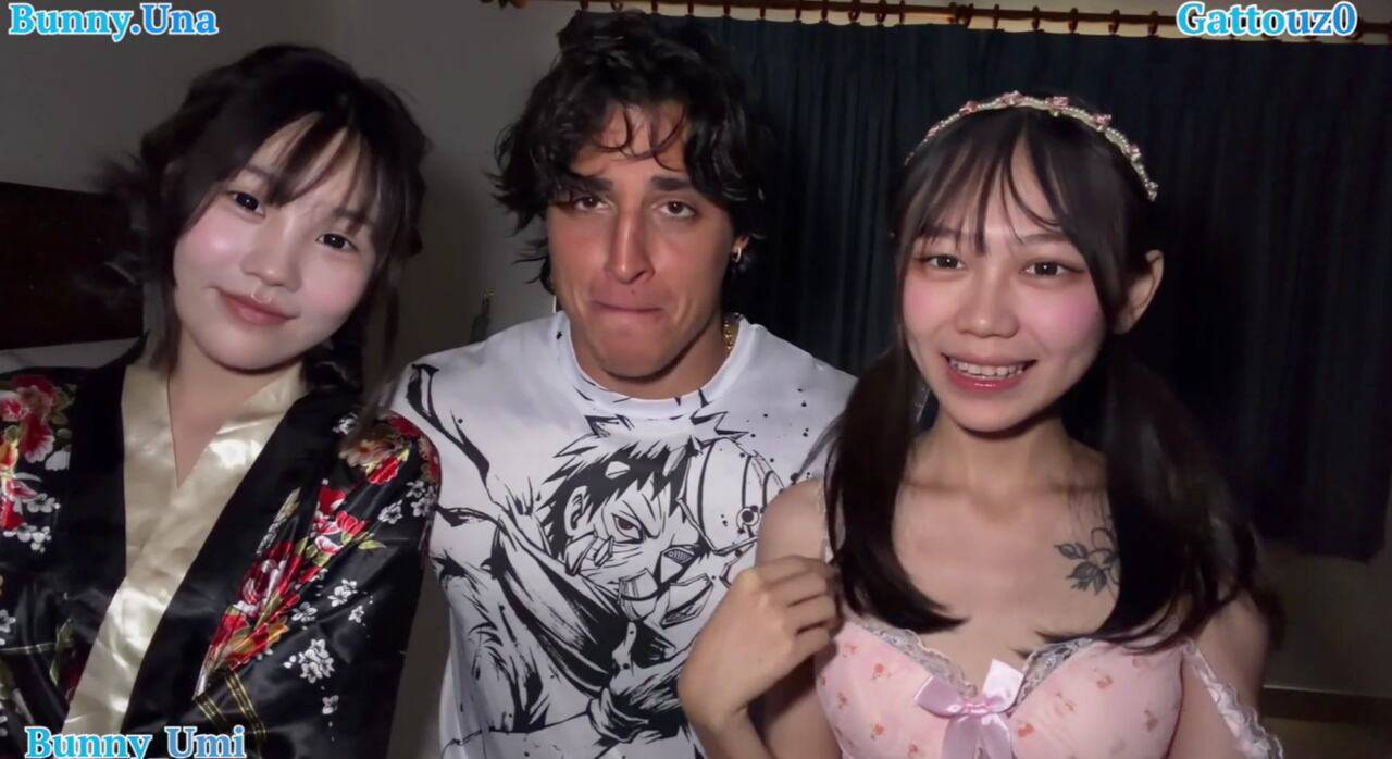 Gattouz0 Threesome With Umi And Una Video Leaked