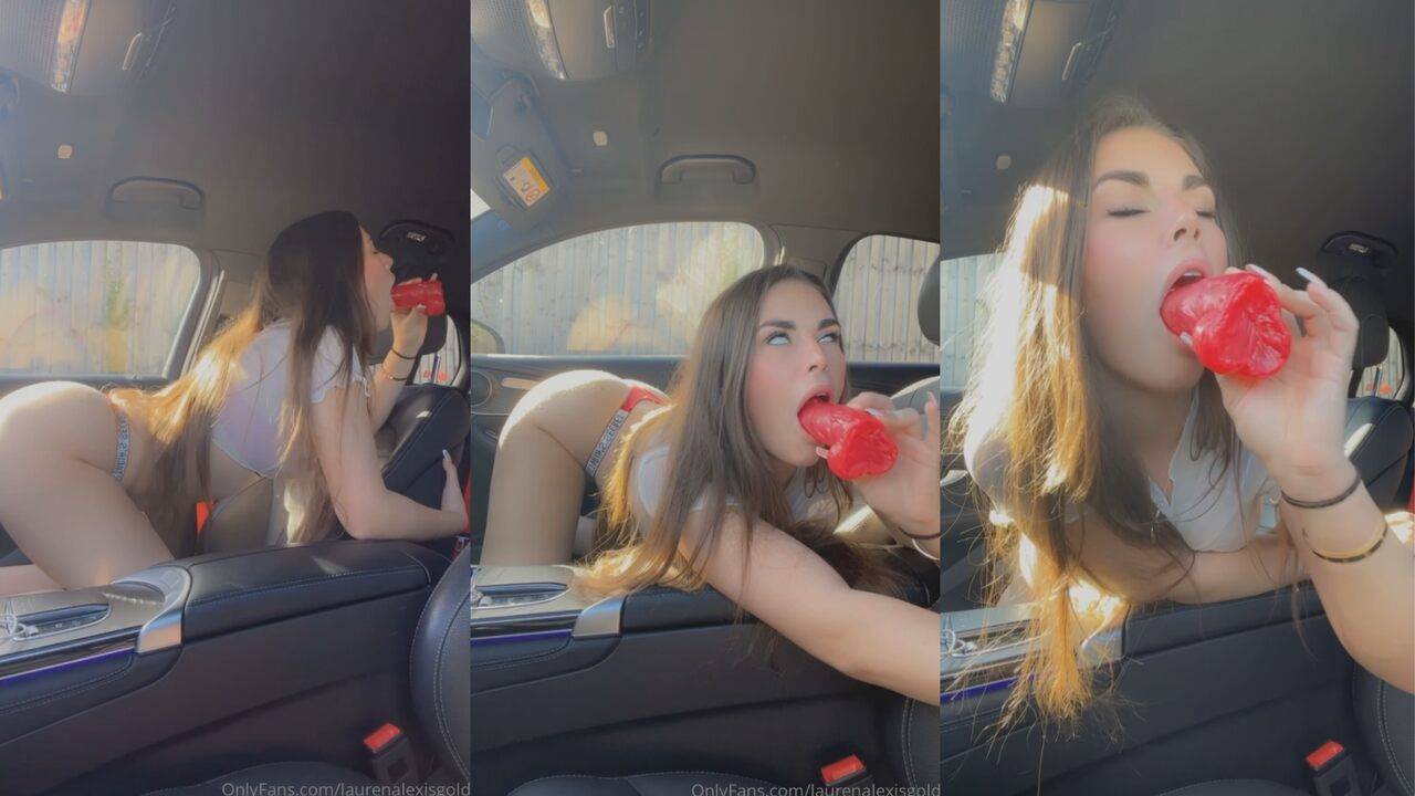 Lauren Alexis Car Blowjob Video Leaked