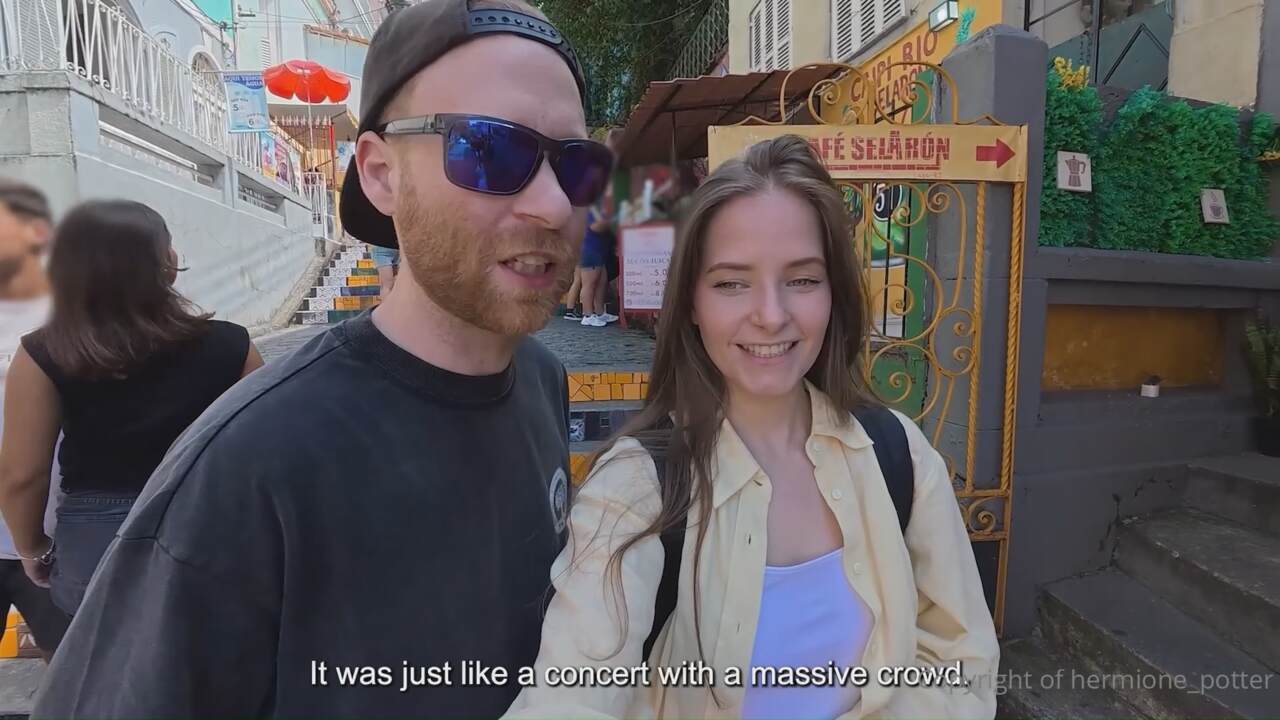 Hermione Potter 1st Day In Rio Brazil Video Leaked